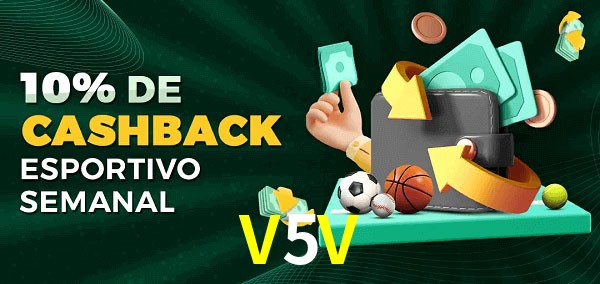 10% de bônus de cashback na V5V