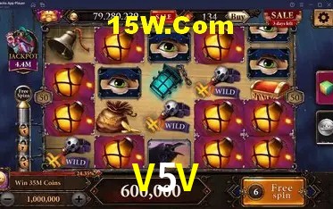 Tela de boas-vindas e lobby de jogos do aplicativo V5V